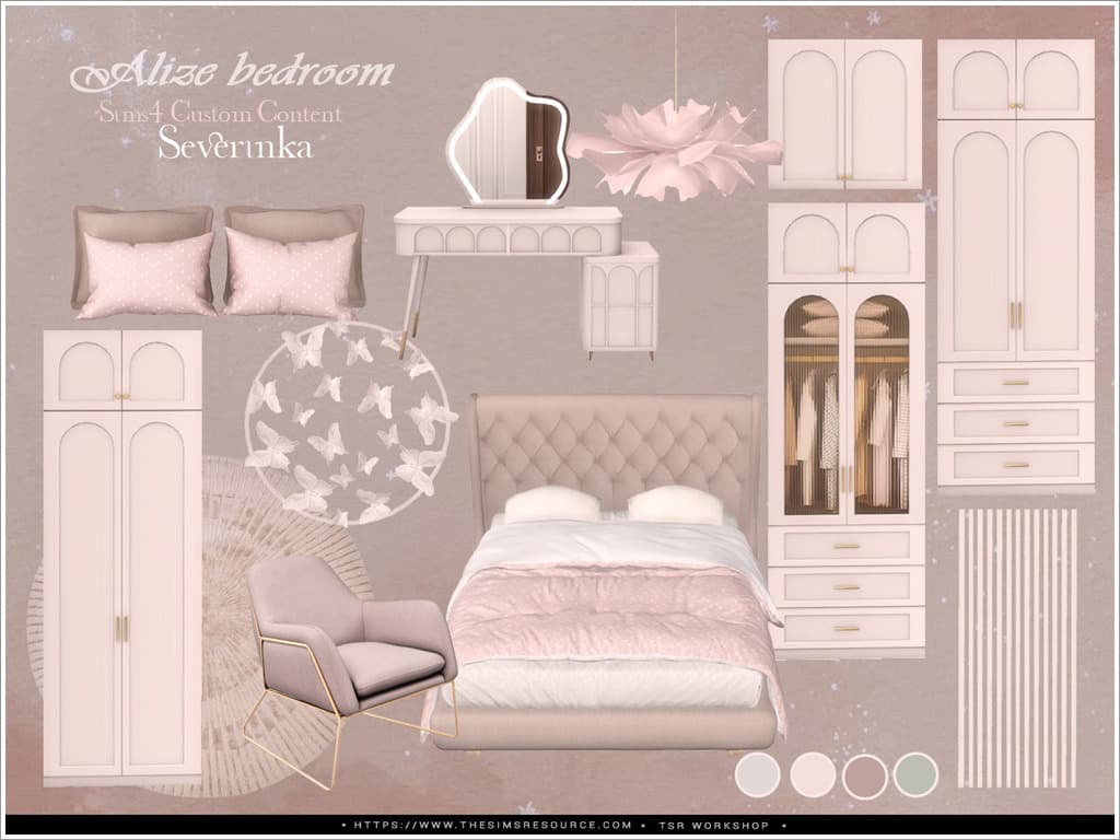 Галерея мода Набор для спальни Alize bedroom #3